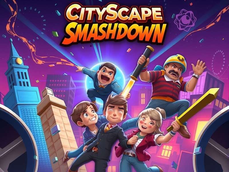 Cityscape Smashdown Game Banner